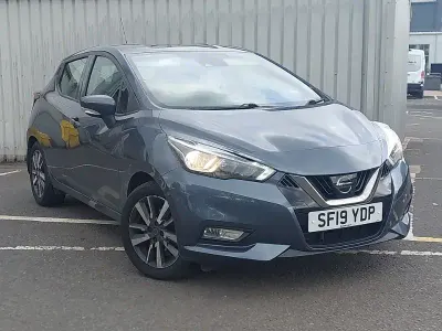 Używany Nissan Micra Acenta 71 KM (52 kW) 2019 Szary Hatchback