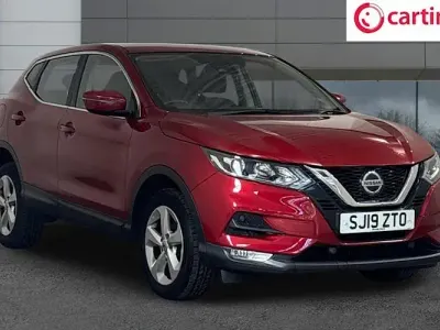 Used Nissan Qashqai Acenta Premium 116 HP (85 kW) 2019 Red SUV