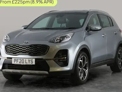 Used Kia Sportage GT-Line 177 HP (130 kW) 2020 Silver SUV