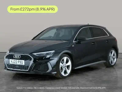 Używany Audi A3 S-Line 2022 Czarny Sedan/Limuzyna