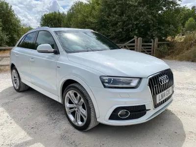 Used Audi Q3 S-Line 170 HP (125 kW) 2014 White SUV