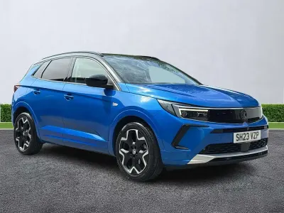 Used Vauxhall Grandland X Ultimate 130 HP (95 kW) 2023 Blue SUV