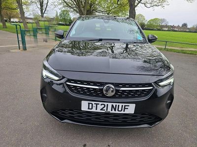 Used Vauxhall Corsa 100 HP (73 kW) 2021 Black Hatchback