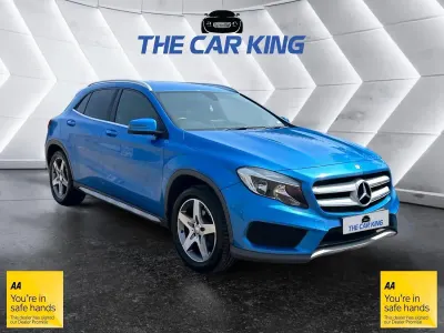 Used Mercedes GLA200 AMG line 136 HP (100 kW) 2016 Blue SUV