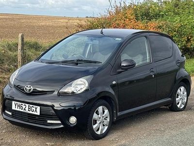 Used Toyota Aygo 2012 Black Hatchback