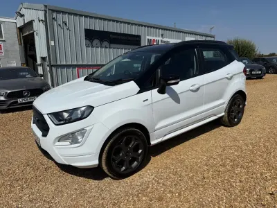 Used Ford Ecosport ST-Line 100 HP (73 kW) 2018 White SUV