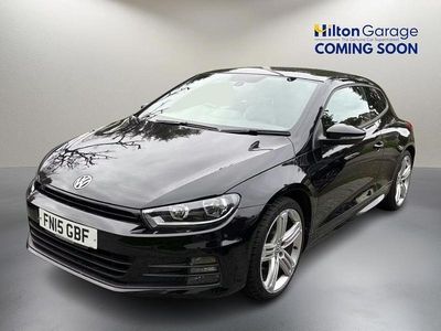 Used VW Scirocco R-line 150 HP (110 kW) 2015 Black Coupe
