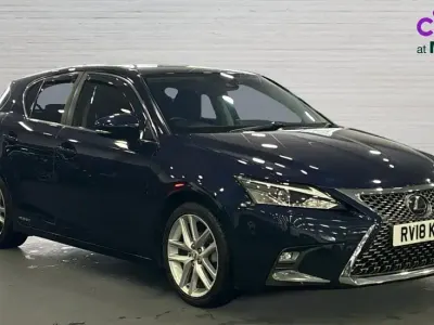 Used Lexus CT200h 136 HP (100 kW) 2018 Blue