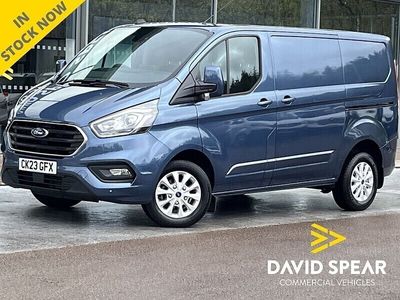 used Ford Transit Custom TDCI 130ps 280 Limited L1 Swb with Air Con, Reversing Cam & Alloy Wheels