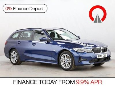 Used BMW 330e Performance 292 HP (214 kW) 2022 Blue Estate