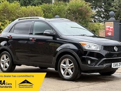 Black Used 2015 Ssangyong (KGM) Korando Estate | £4,490 (Good price)