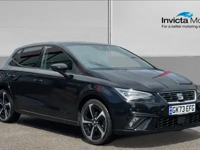 Used Seat Ibiza FR Sport 110 HP (80 kW) 2023 Black Hatchback