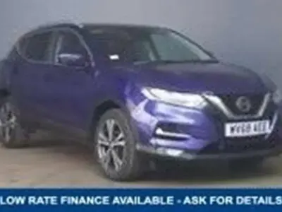 Used Nissan Qashqai N-Connecta 110 HP (80 kW) 2018 Blue SUV