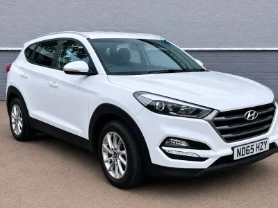 Gebraucht Hyundai Tucson SE 116 PS (85 kW) 2015 Weiß SUV