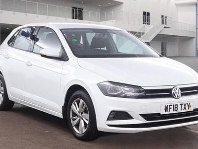Used VW Polo SE 95 HP (69 kW) 2018 White Hatchback