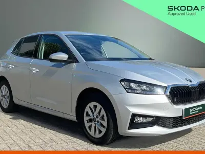 Used Skoda Fabia SE 95 HP (69 kW) 2025 Brilliant silver Hatchback