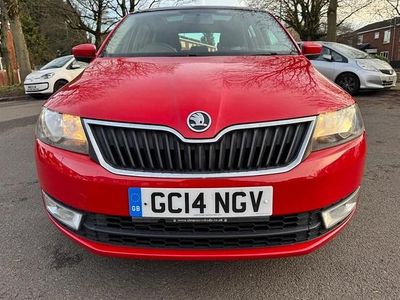 Red Used 2014 Skoda Rapid Elegance Hatchback | £3,799 (Fair price)