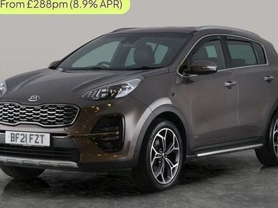 Begagnad Kia Sportage GT-Line 177 HK (130 kW) 2021 Brun SUV