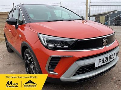 Used Vauxhall Crossland SRi 2021 Orange SUV