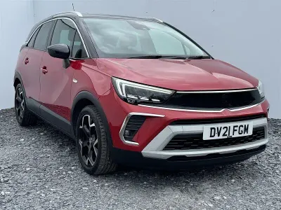 Used Vauxhall Crossland X SRi 83 HP (61 kW) 2021 Red SUV