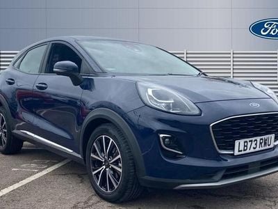 Used Ford Puma Titanium 125 HP (91 kW) 2023 Blue SUV