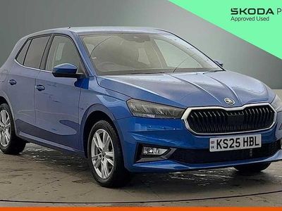 Used Skoda Fabia SE L 85 HP (62 kW) 2025 Race blue metallic Hatchback