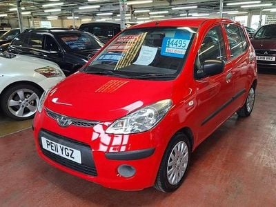 Used Hyundai i10 Classic 86 HP (63 kW) 2011 Red Hatchback