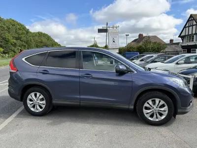 Used Honda CR-V SE 155 HP (114 kW) 2015 Blue SUV