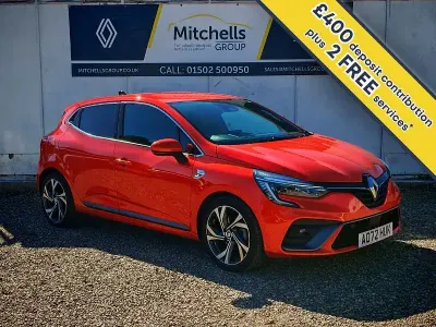Usado Renault Clio V RS Line 140 HP (102 kW) 2022 Laranja Citadino