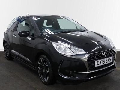 Black Used 2016 DS Automobiles DS3 Elegance Hatchback | £3,995 (Good price)
