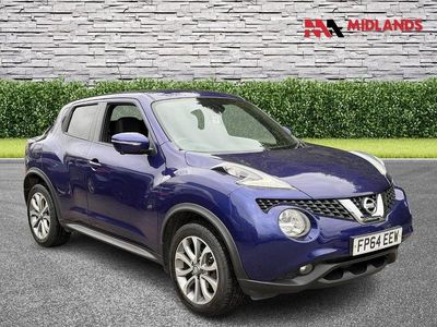 Used Nissan Juke S 115 HP (84 kW) 2014 Blue SUV