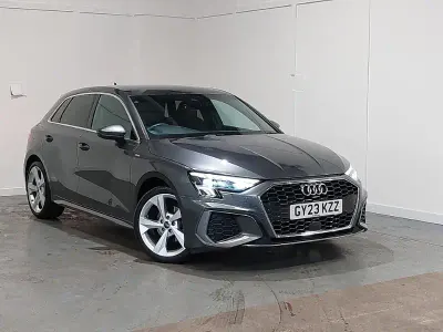 Used Audi A3 S-Line 110 HP (80 kW) 2023 Grey Sedan