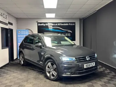 Usado VW Tiguan SEL 150 HP (110 kW) 2018 Cinzento SUV