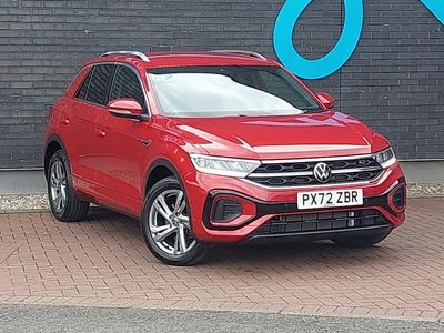 Used VW T-Roc R-line 150 HP (110 kW) 2022 Red SUV