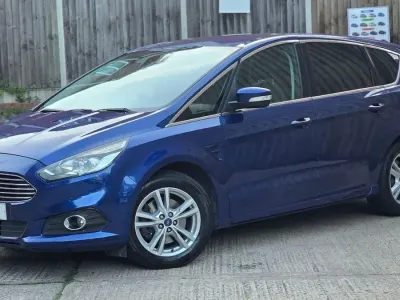 Used Ford S-MAX Titanium 150 HP (110 kW) 2015 Blue MPV