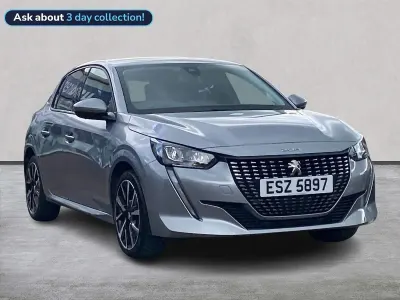Used Peugeot 208 Allure 100 HP (73 kW) 2020 Grey Hatchback