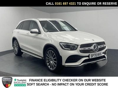Used Mercedes GLC300 AMG line 2020 White SUV