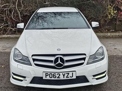 Used Mercedes C180 AMG 2012 White Coupe