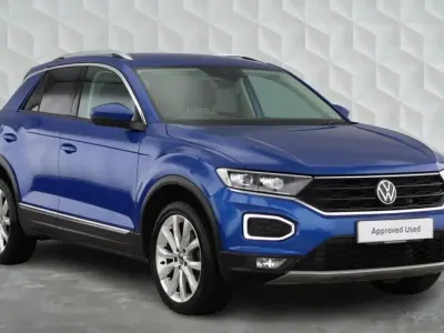 Begagnad VW T-Roc SEL 150 HK (110 kW) 2021 Blå SUV