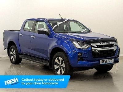 Blue Used 2021 Isuzu D-Max Pickup | £20,290 (Expensive)
