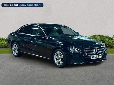 Black Used 2018 Mercedes E220 SE Sedan | £13,770 (Good price)