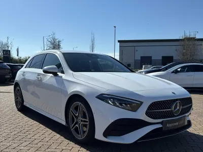 Used Mercedes A180 AMG Line Premium 2023 White Hatchback