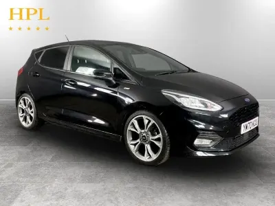 Used Ford Fiesta ST-Line X 125 HP (91 kW) 2020 Black Hatchback