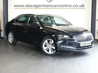 Usado Skoda Superb SE L 190 HP (139 kW) 2019 Preto Citadino