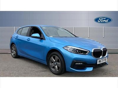 Used BMW 116 Comfort Edition 116 HP (85 kW) 2021 Blue Hatchback