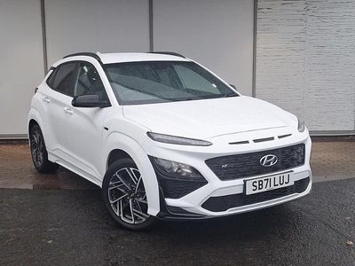 Used Hyundai Kona N Line 120 HP (88 kW) 2022 White SUV