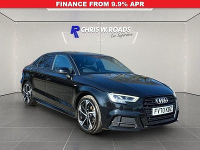 Used Audi A3 Black Edition 150 HP (110 kW) 2020 Black Sedan