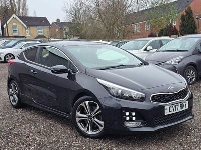 Used Kia ProCeed GT-Line 134 HP (98 kW) 2017 Black Hatchback