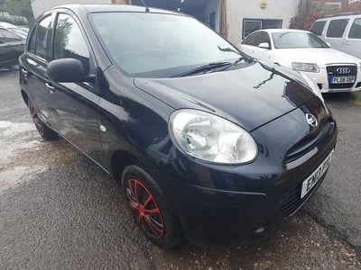 Black Used 2013 Nissan Micra Visia Hatchback | £2,295 (Good price)