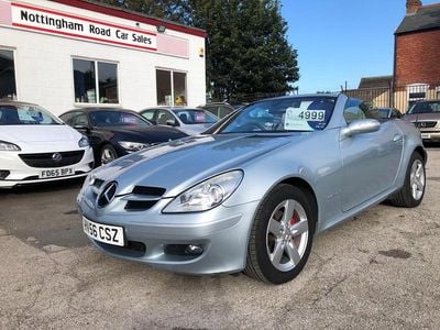 Used Mercedes SLK200 2006 Silver Cabriolet